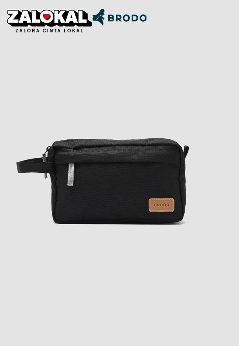 BRODO - Tas Pria Essential Pouch Black