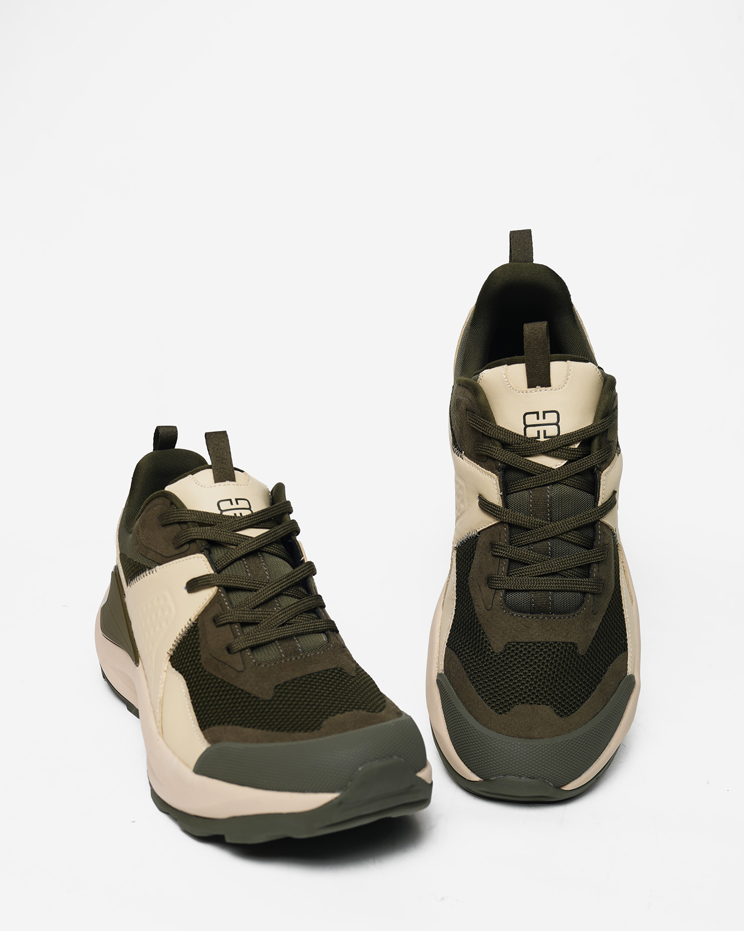 Buccheri Laine Sneaker Men Khaki/Beige