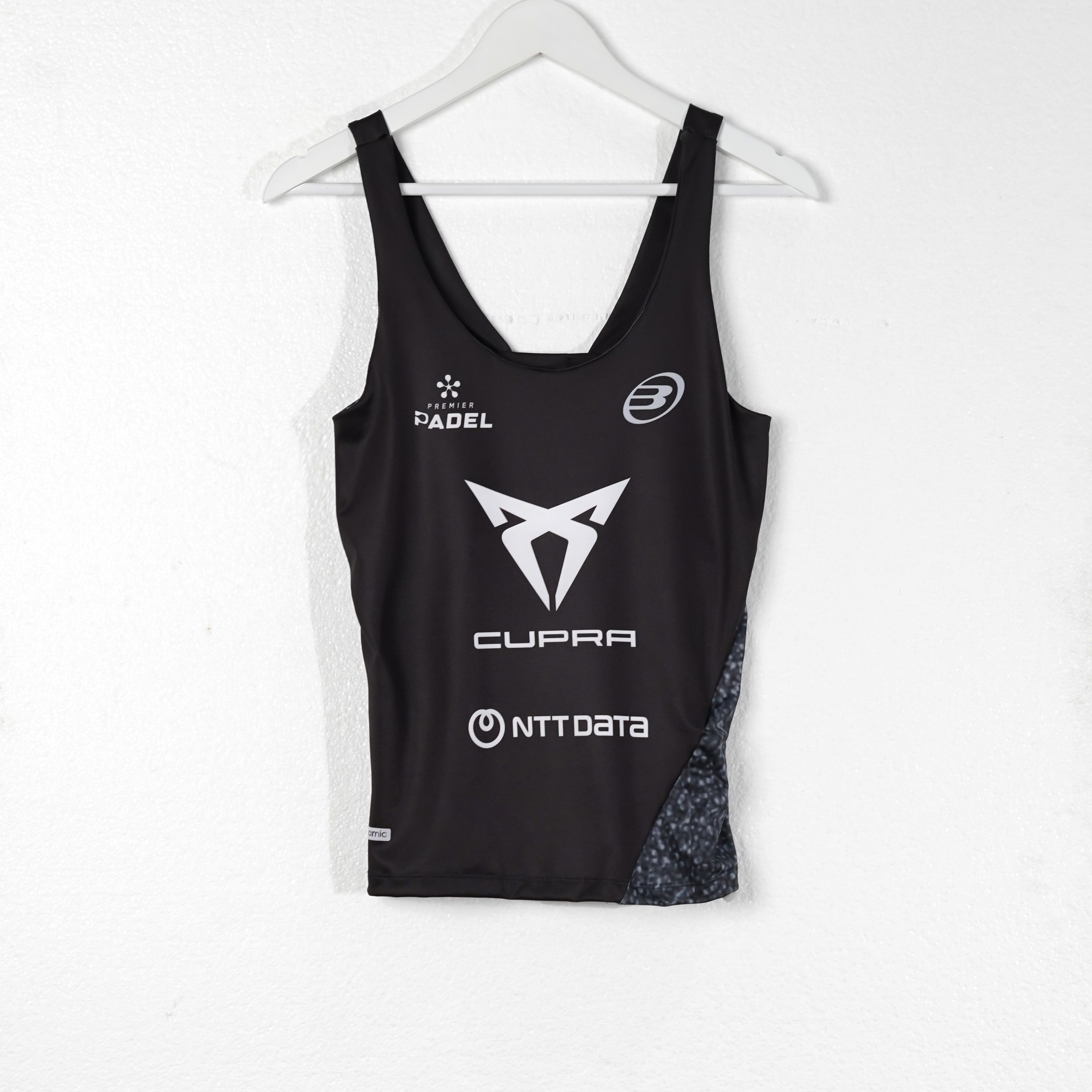 Bullpadel Tank Top BULLPADEL BRETE PADEL PREMIER DELFI BREA BLACK JERSEY PADEL TOP 100% ORIGINAL