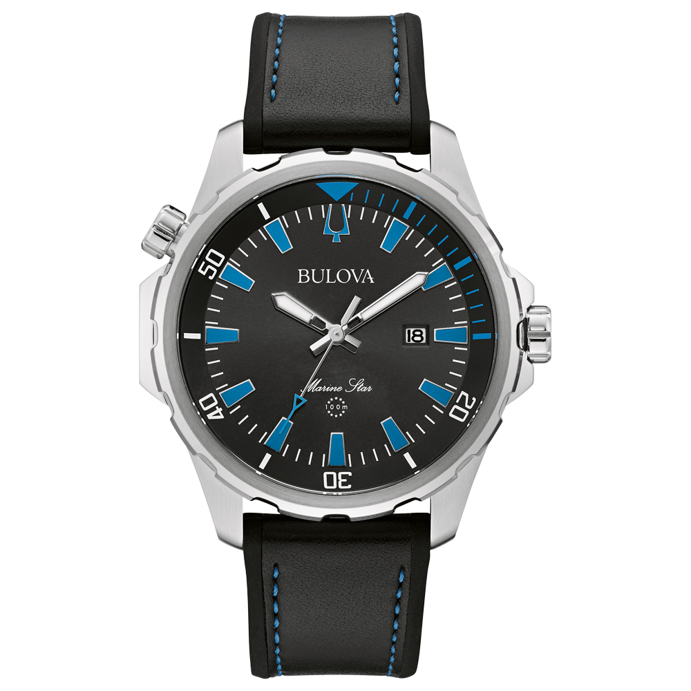 Bulova Casual Men's Watch 96B337 Marine Star Chrono Quartz