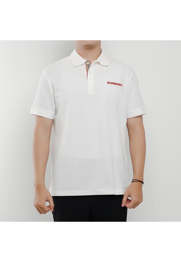 Burberry Polo BURBERRY HARTFORD BEIGE WHITE POLO 100% ORIGINAL
