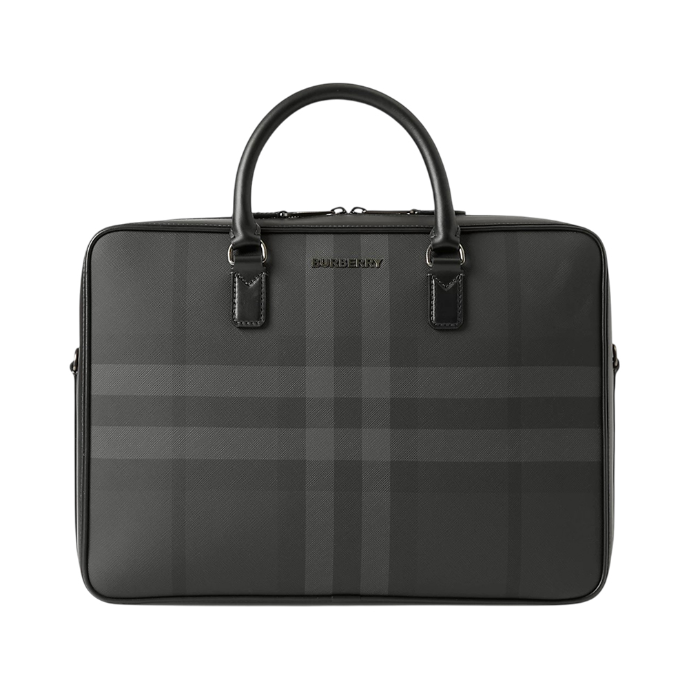 BURBERRY Ainsworth Briefcase Charcoal Grey
