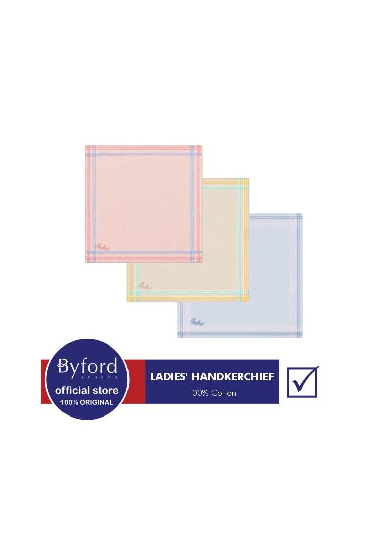 Byford Sapu Tangan 3 warna / pack - XBYH29W3CL
