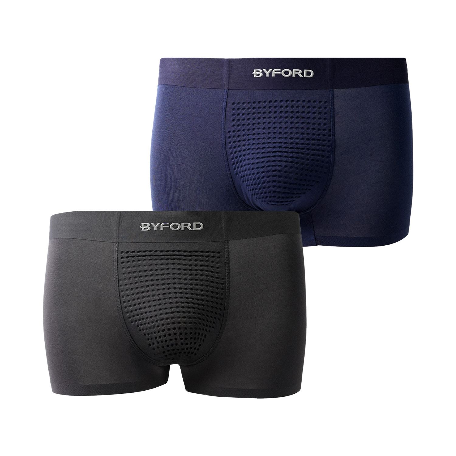 Byford Men Boxer Underwear Isi 2 pc Modal Mix Color - YBYB10S2LM