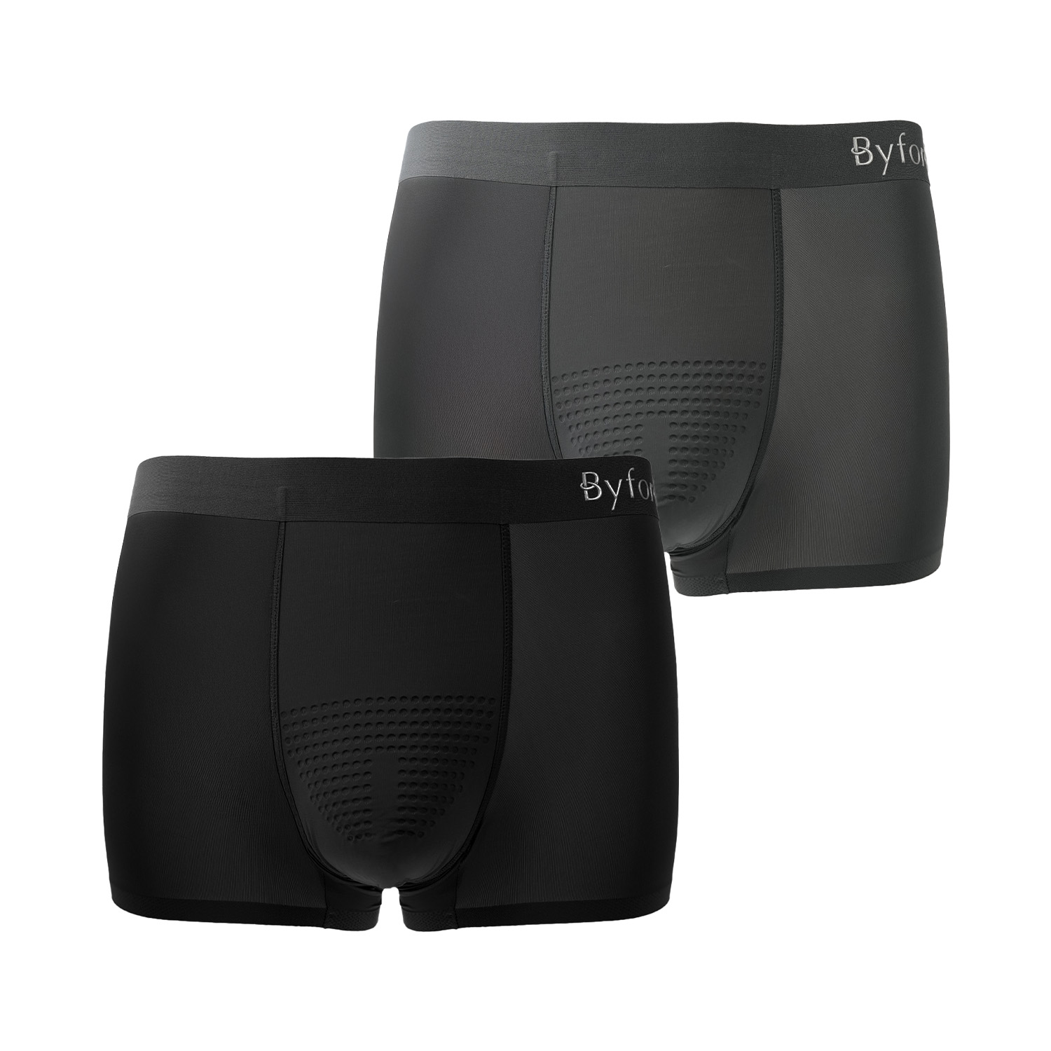 Byford Men Boxer Underwear Isi 2 pc Icesilk Microfiber - YBYB12S2LF