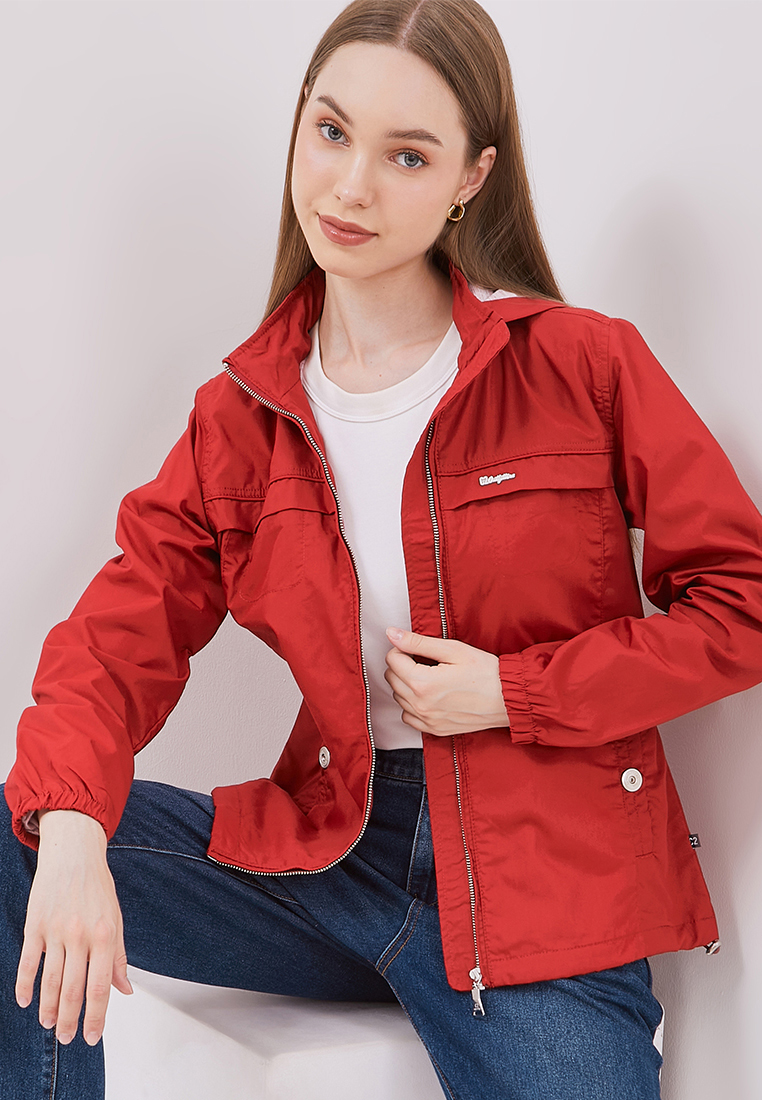 C2 Outfitters C2 Atvika Red Jacket Bikers