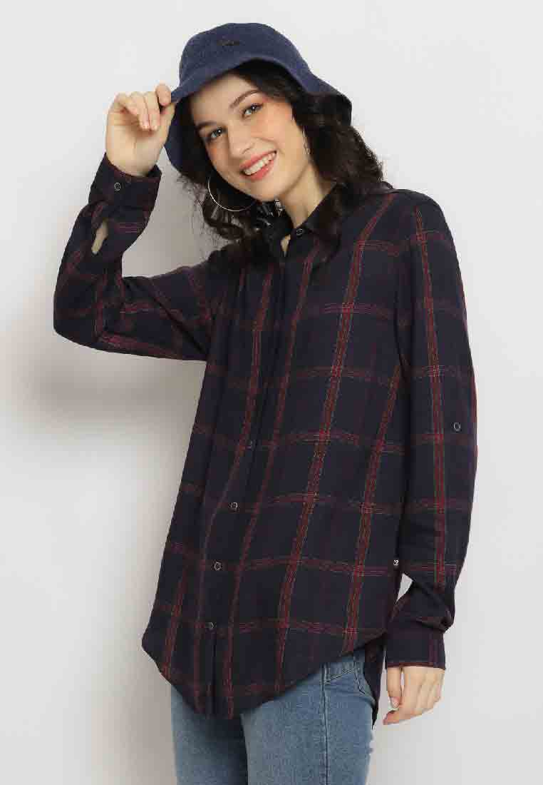 C2 Outfitters C2 Espins Navy Casual Shirt
