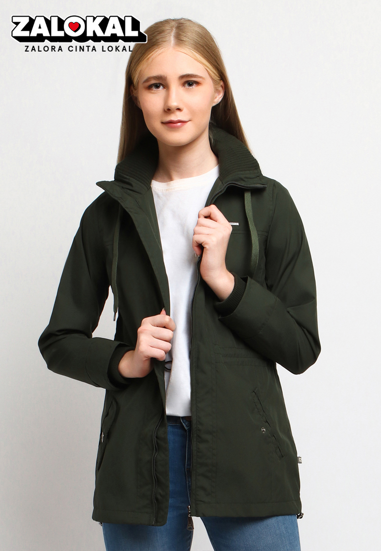 C2 Outfitters C2 Ayunda Green Jacket Casual