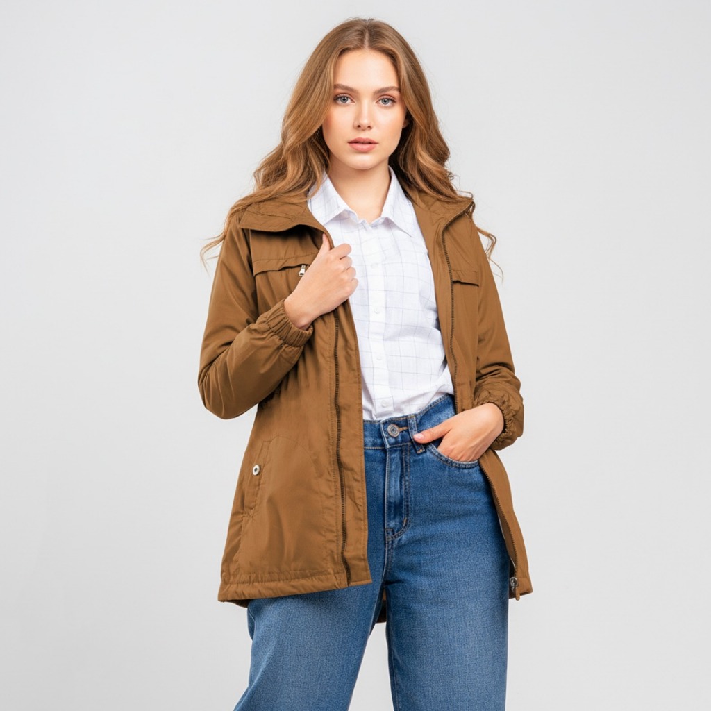 C2 Outfitters C2 Agueda Brown Casual Jacket