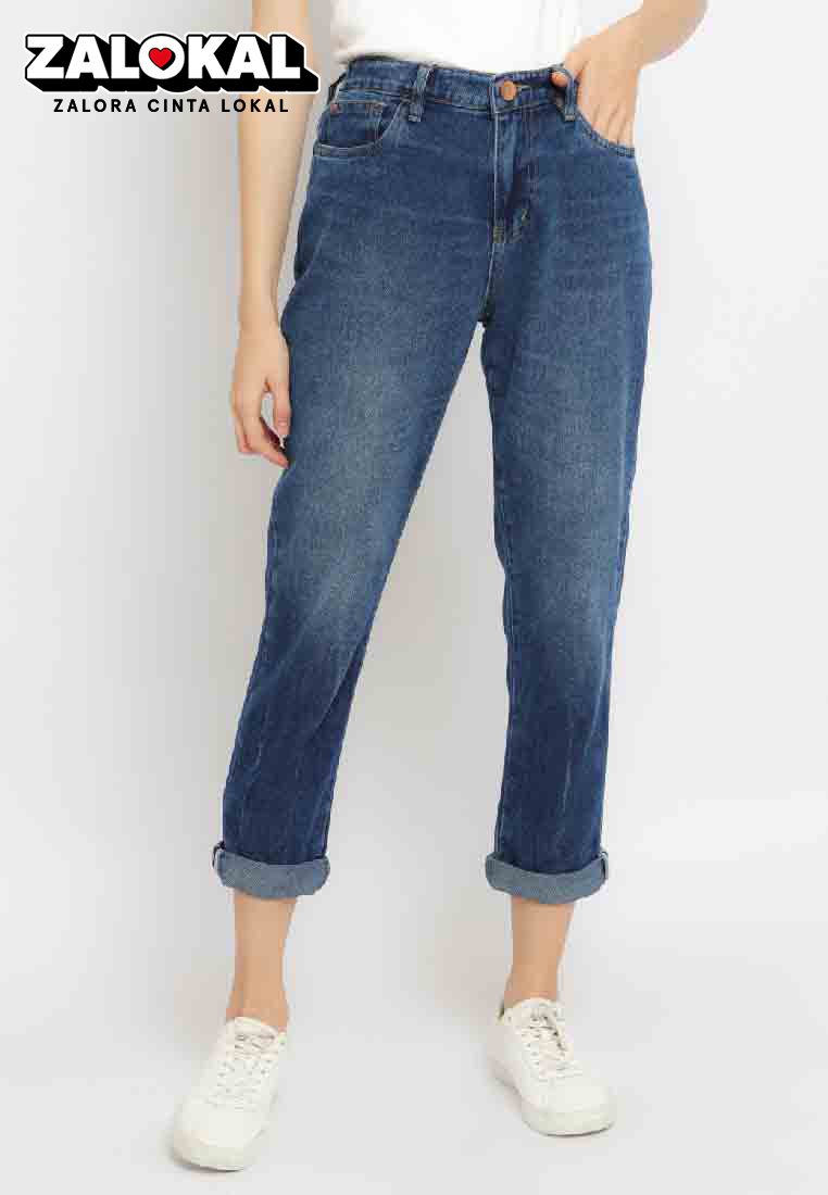 C2 Outfitters C2 Zivani Blue Jeans Boyfriend