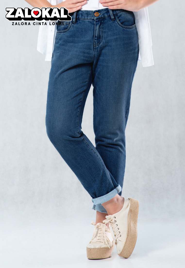 C2 Outfitters C2 Vanion Navy Jeans Boyfriend