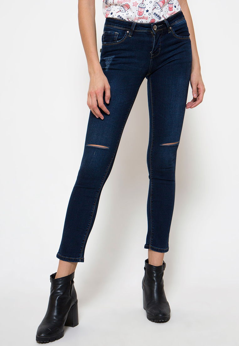 C2 Outfitters C2 Treasa Navy Jeans Skinny
