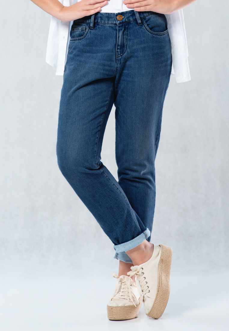 C2 Outfitters C2 Vanion Navy Jeans Boyfriend