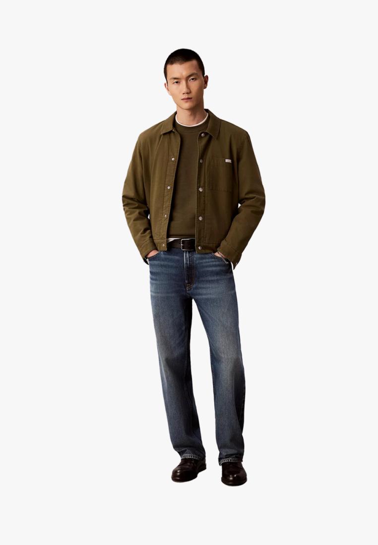 Calvin Klein - Ls Terry Monogram Crewneck
