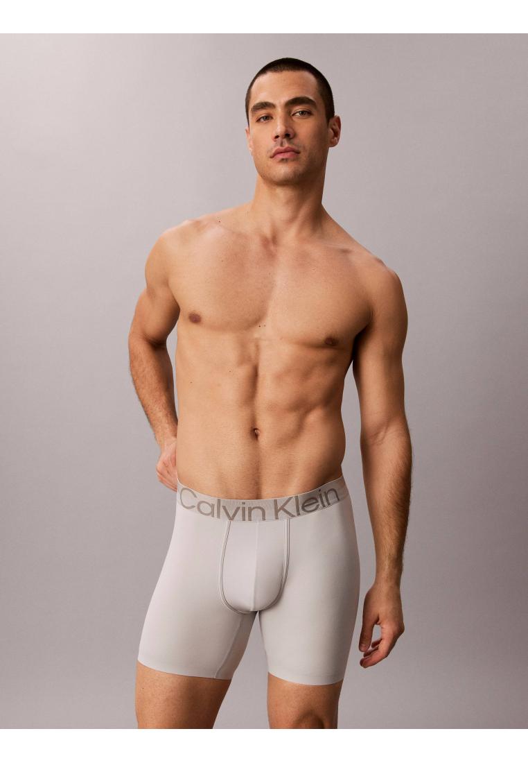 Calvin Klein Underwear - Brushed Microfiber Stretch Metallic Boxer Brief
