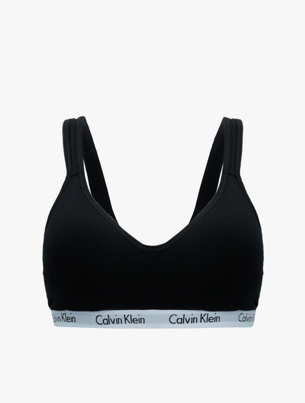 CALVIN KLEIN UNDERWEAR - PADDED BRALETTE - Black - black