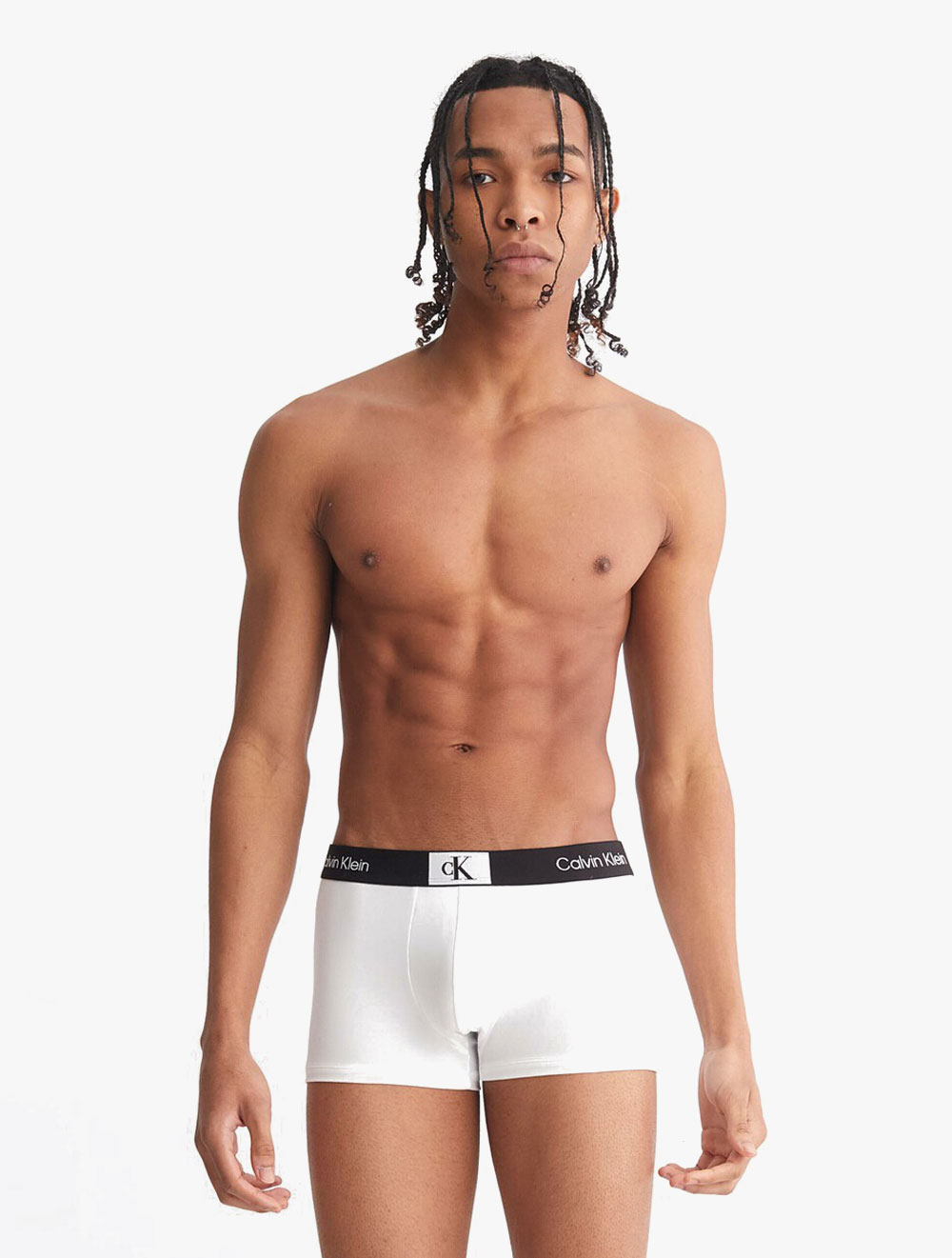 Calvin Klein CK UNDERWEAR - CALVIN KLEIN 1996 MICRO LOW RISE TRUNKS - white