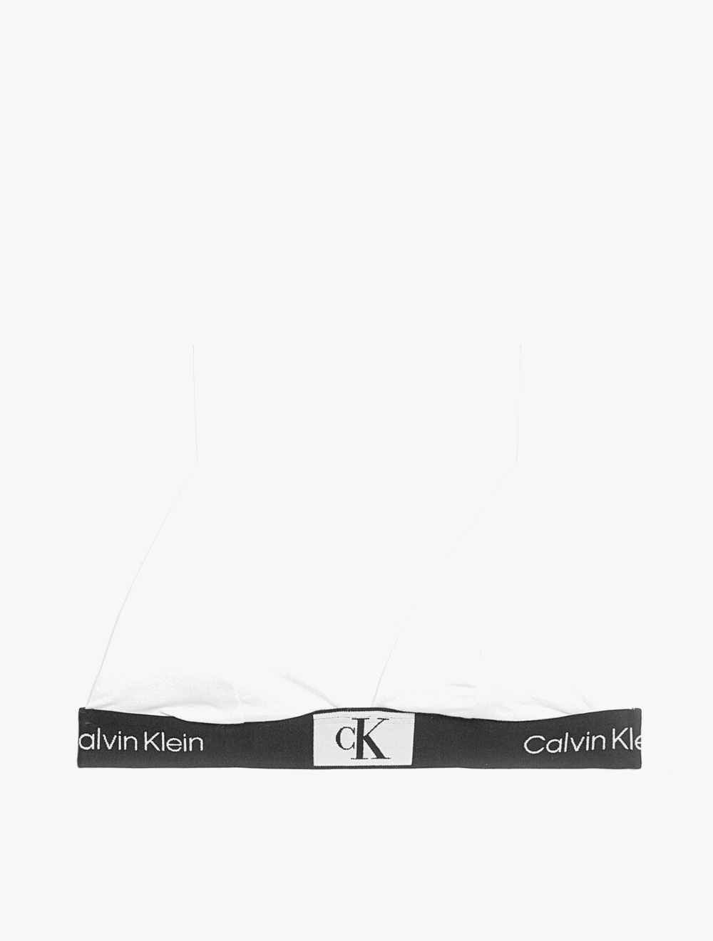 Calvin Klein CK UNDERWEAR - CALVIN KLEIN 1996 LIGHTLY LINED TRIANGLE BRA - white