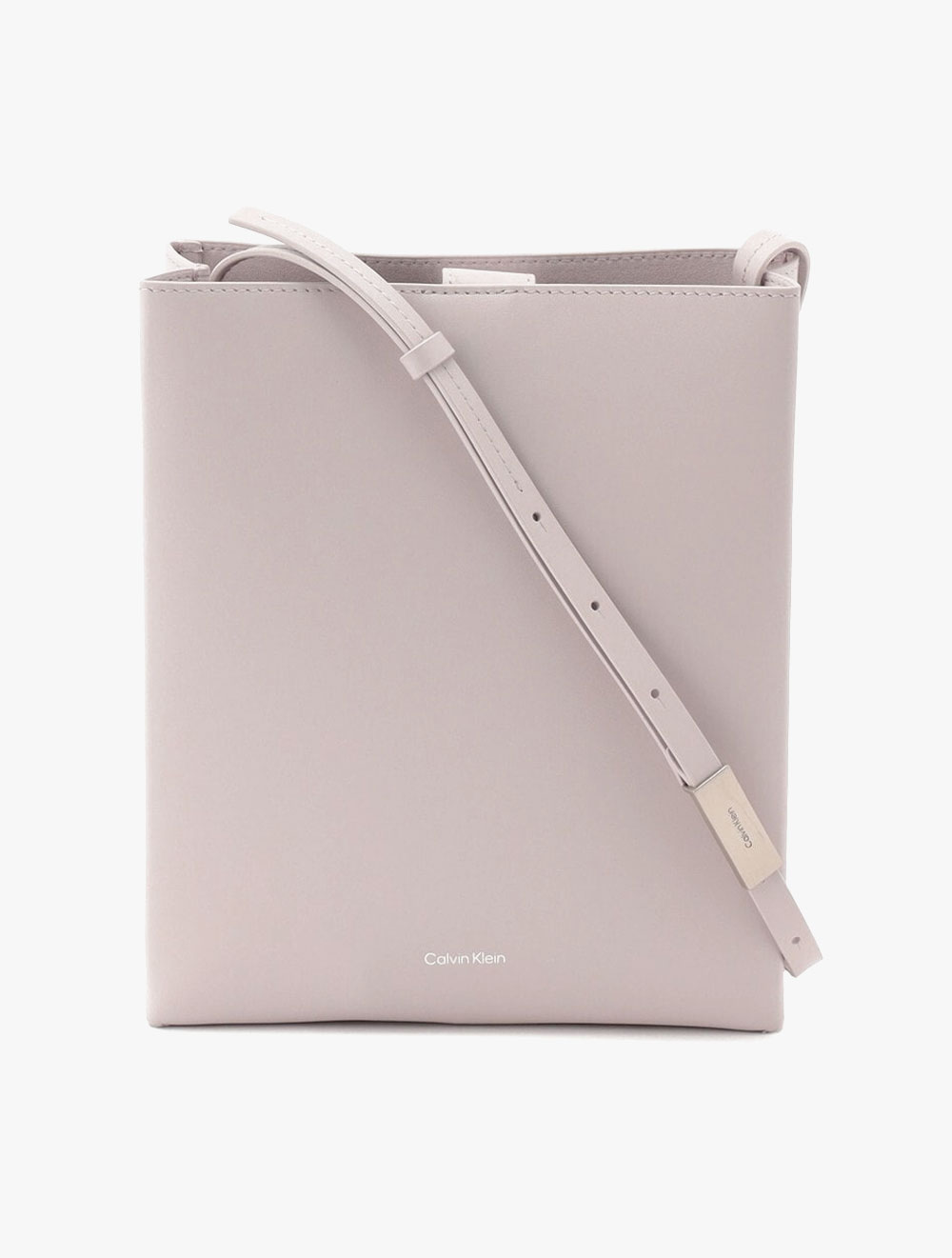 Calvin Klein Jeans Accessories - CK Paper Bag Leather Crossbody Bag - Lilac Purple - lilac purple