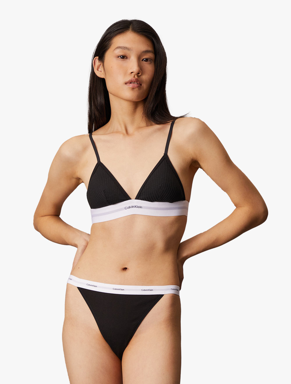 Calvin Klein Underwear - MODERN RIB Lightly Lined Triangle Bra