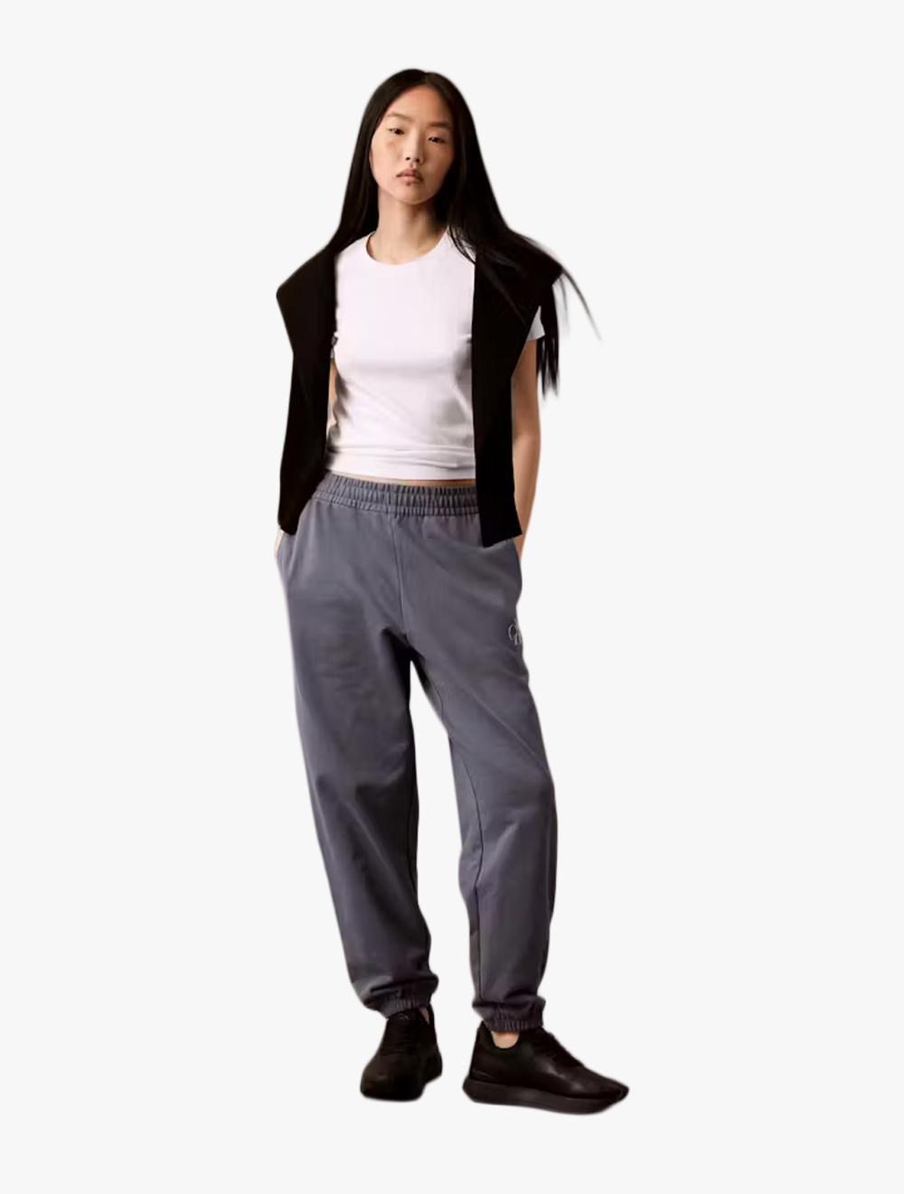 Calvin Klein - Monogram logo French terry jogger pants