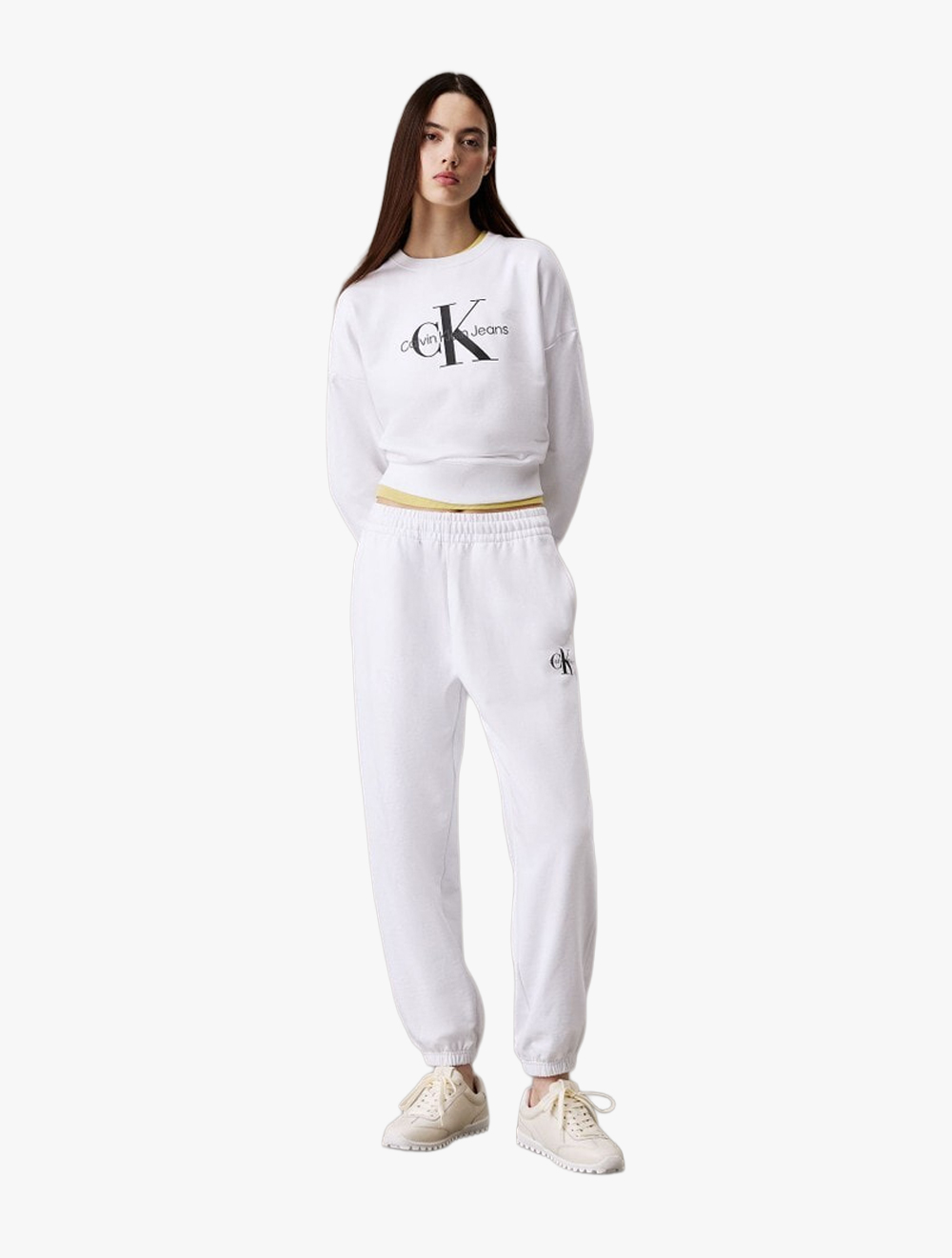 Calvin Klein - Monogram logo French terry jogger pants