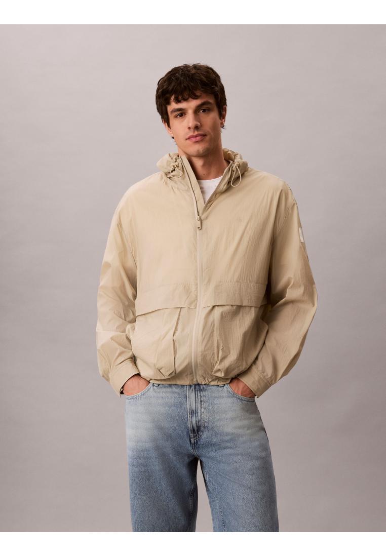 Calvin Klein - Lightweight Packable Nylon Windbreaker