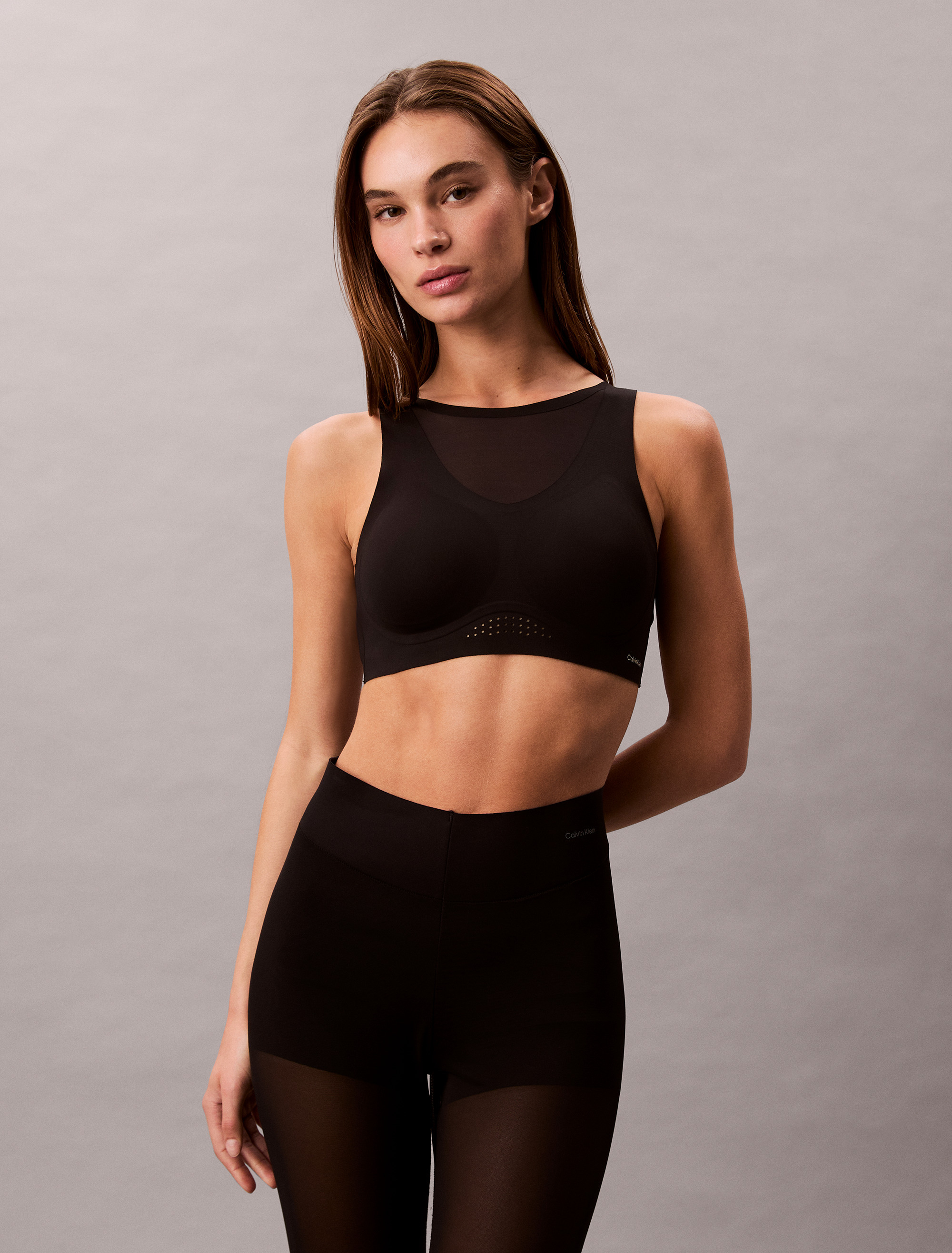 Calvin Klein Sport - Performance Mesh High Impact Sports Bra