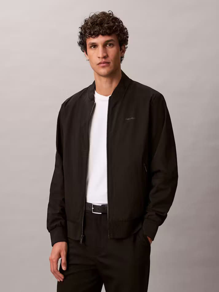 Calvin Klein - Matte Slim Bomber Jacket