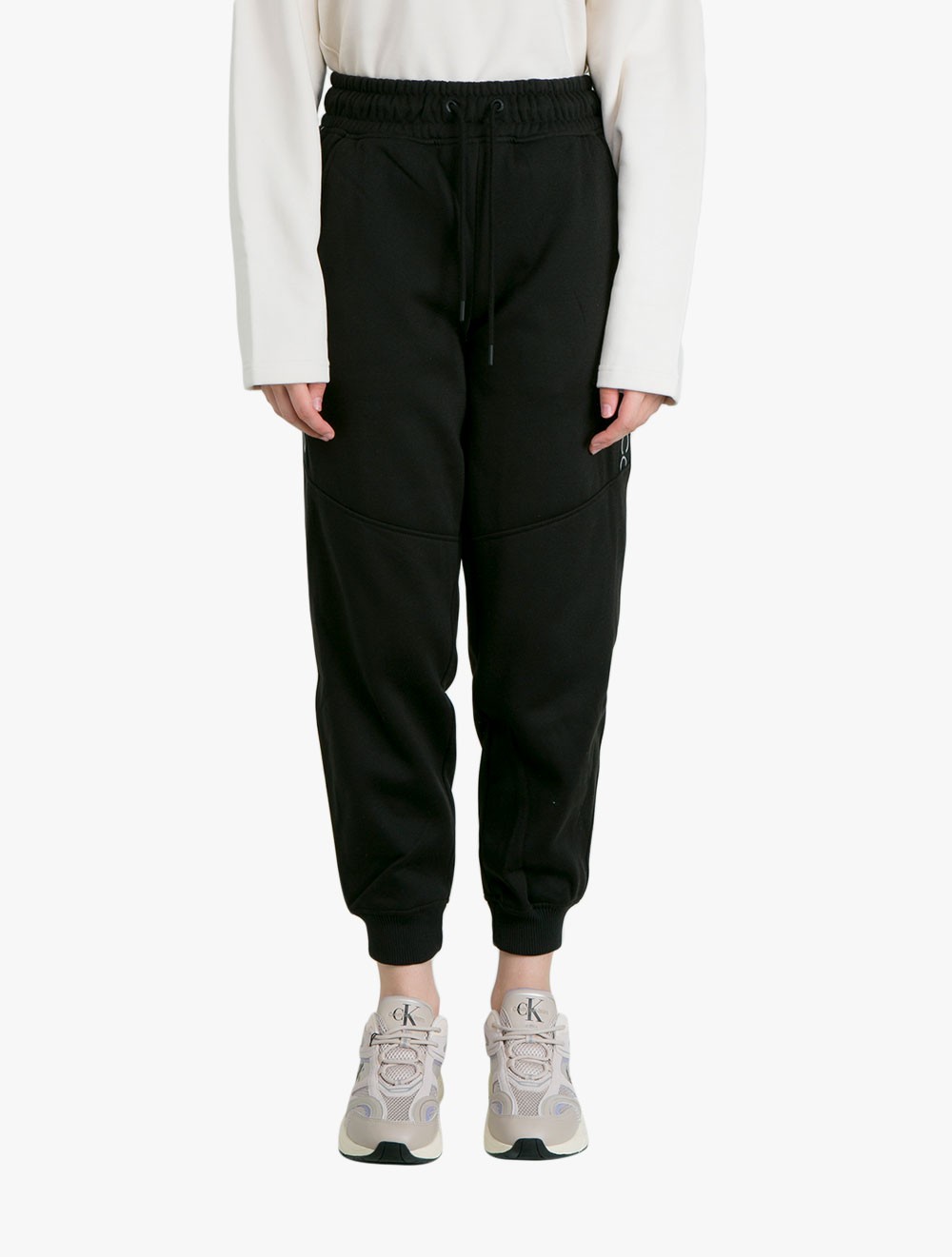 Calvin Klein Jeans - Tape Jogger Pants - Black - black