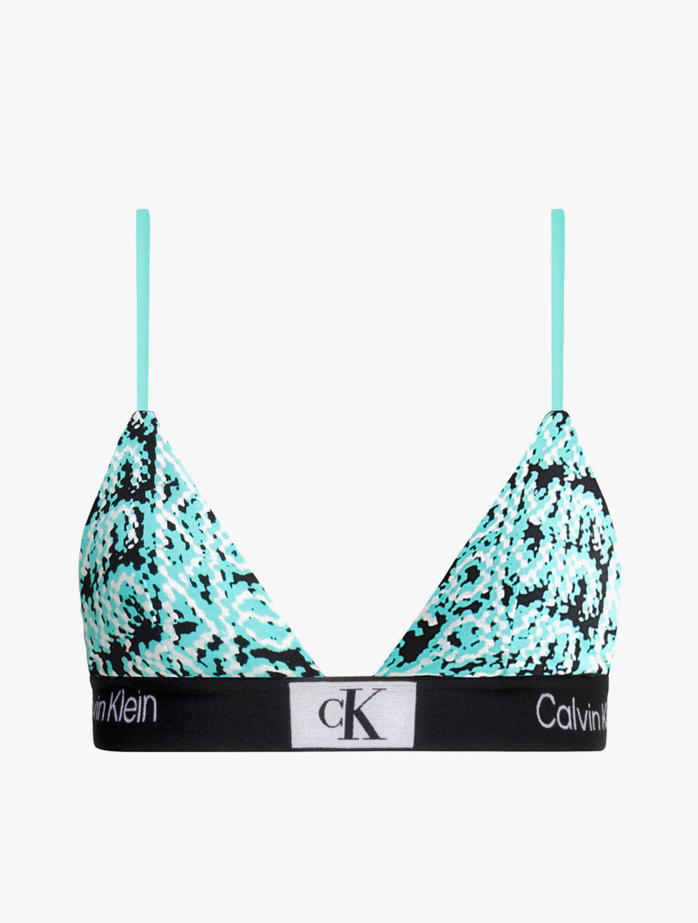 Calvin Klein CK UNDERWEAR - CALVIN KLEIN 1996 LIGHTLY LINED TRIANGLE BRA - print