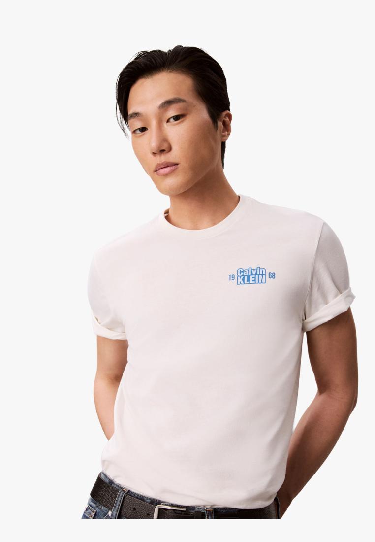 Calvin Klein - Bubble Letter Logo Back Print T-Shirt