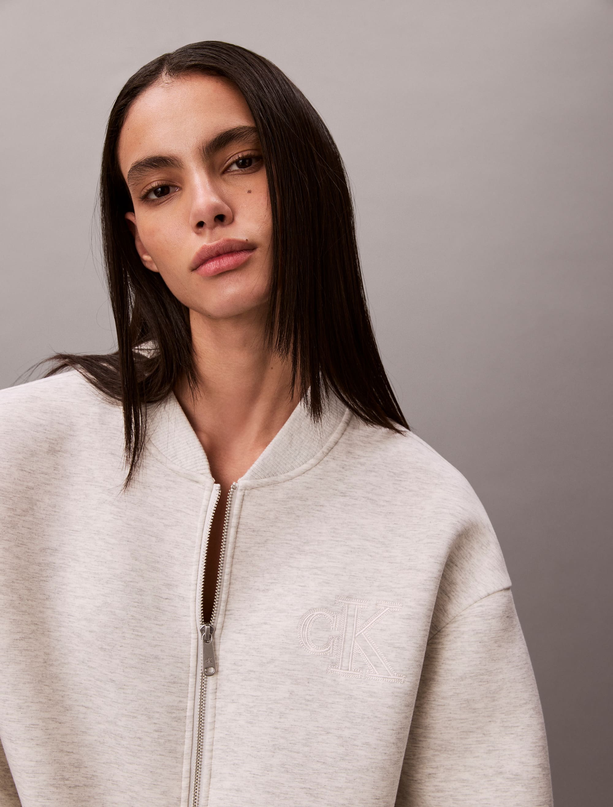 Calvin Klein - CROPPED SPORTY SCUBA BOMBER