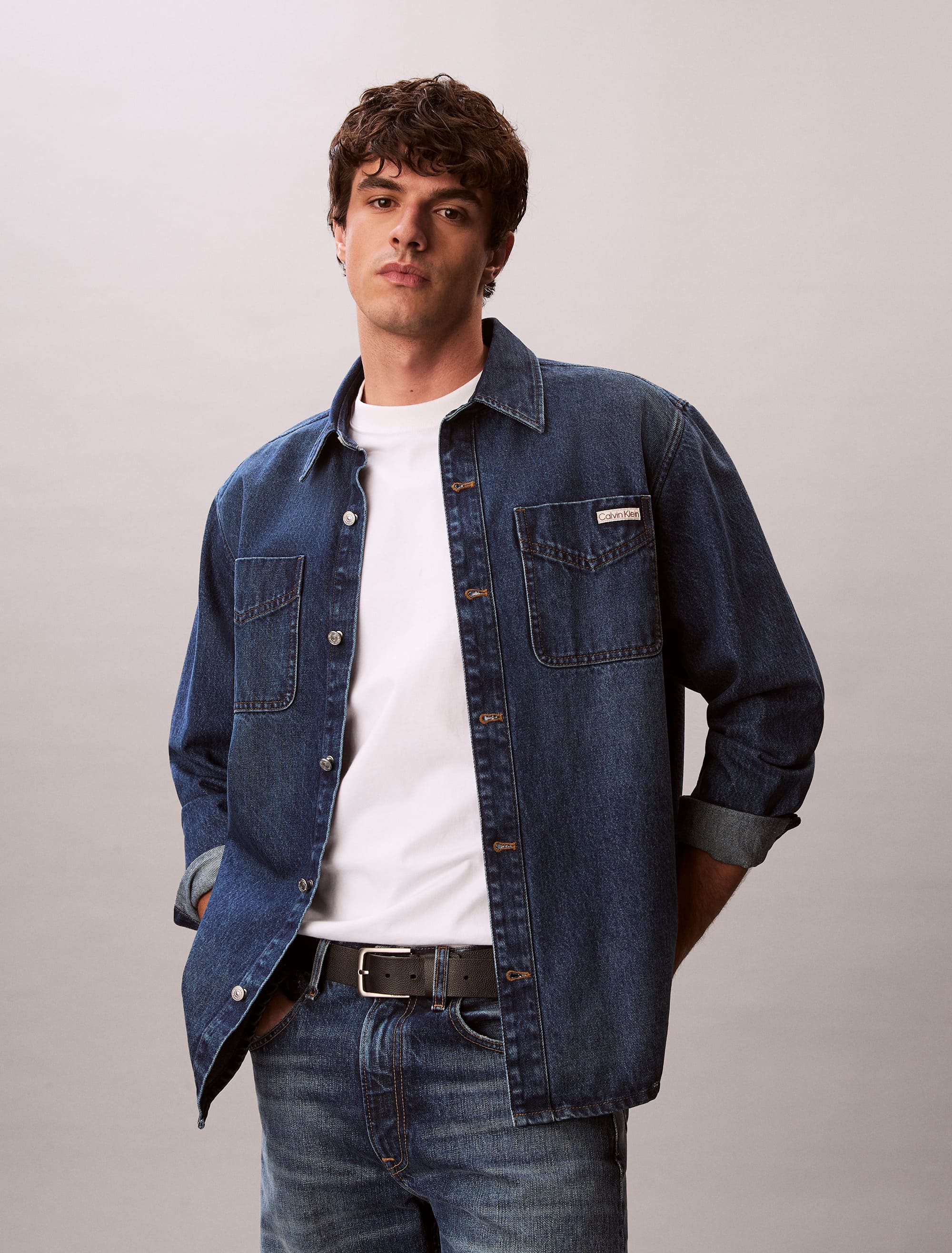 Calvin Klein - 90S HORIZON OVERSHIRT