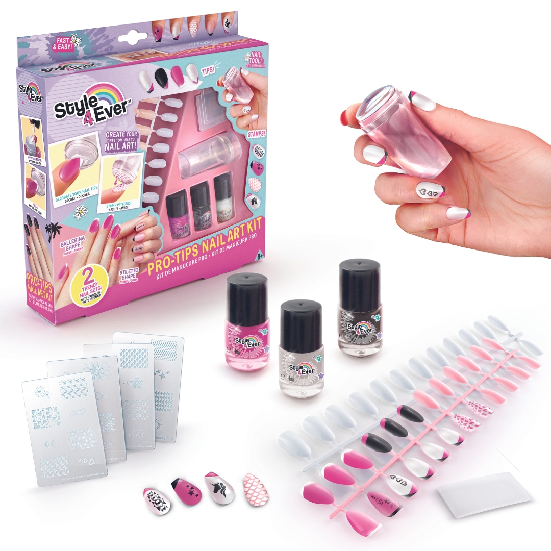 Canal STYLE 4 EVER - Pro-Tips Nail Art Kit    - Mainan anak