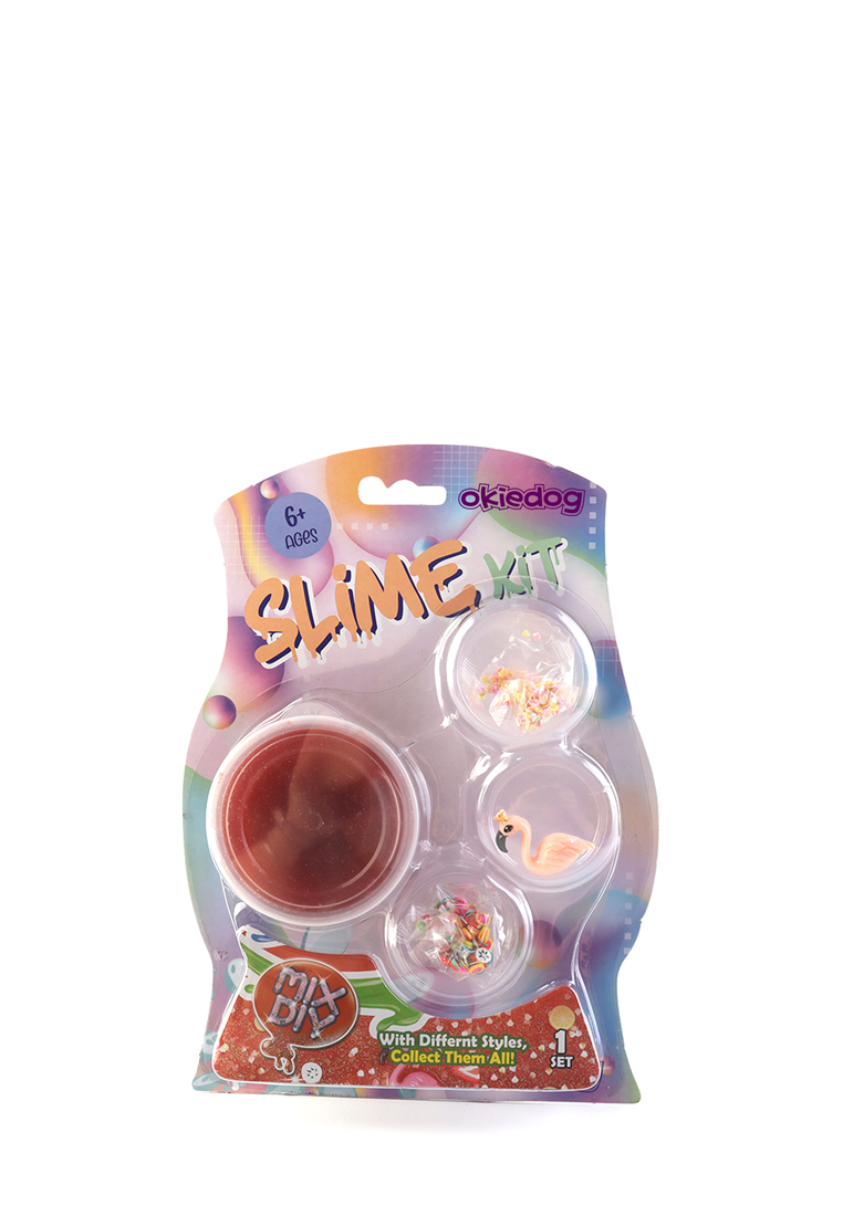 Canal Okiedog Slime Kit Flamingo - Mainan Slime Anak