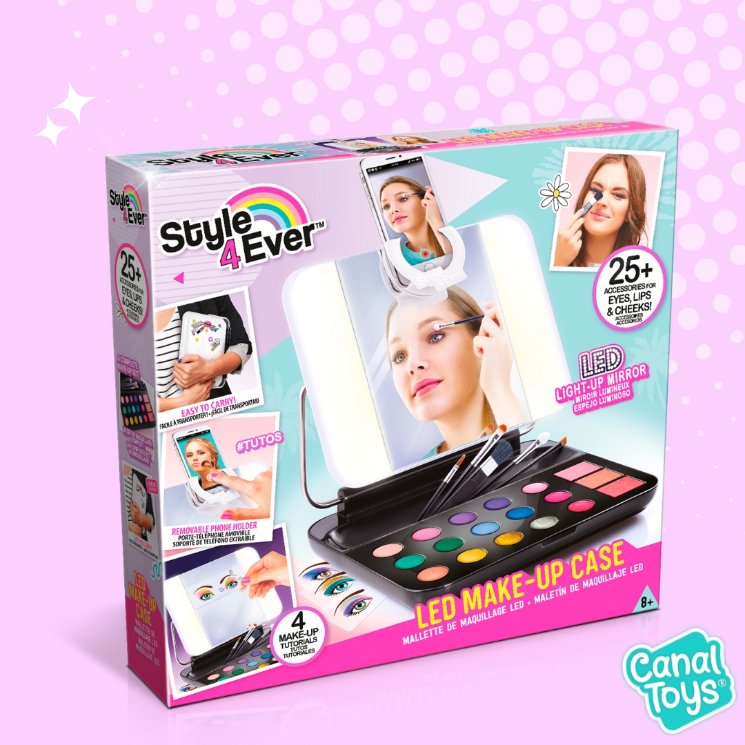 Canal STYLE 4 EVER - Make-up LED Case - Mainan anak