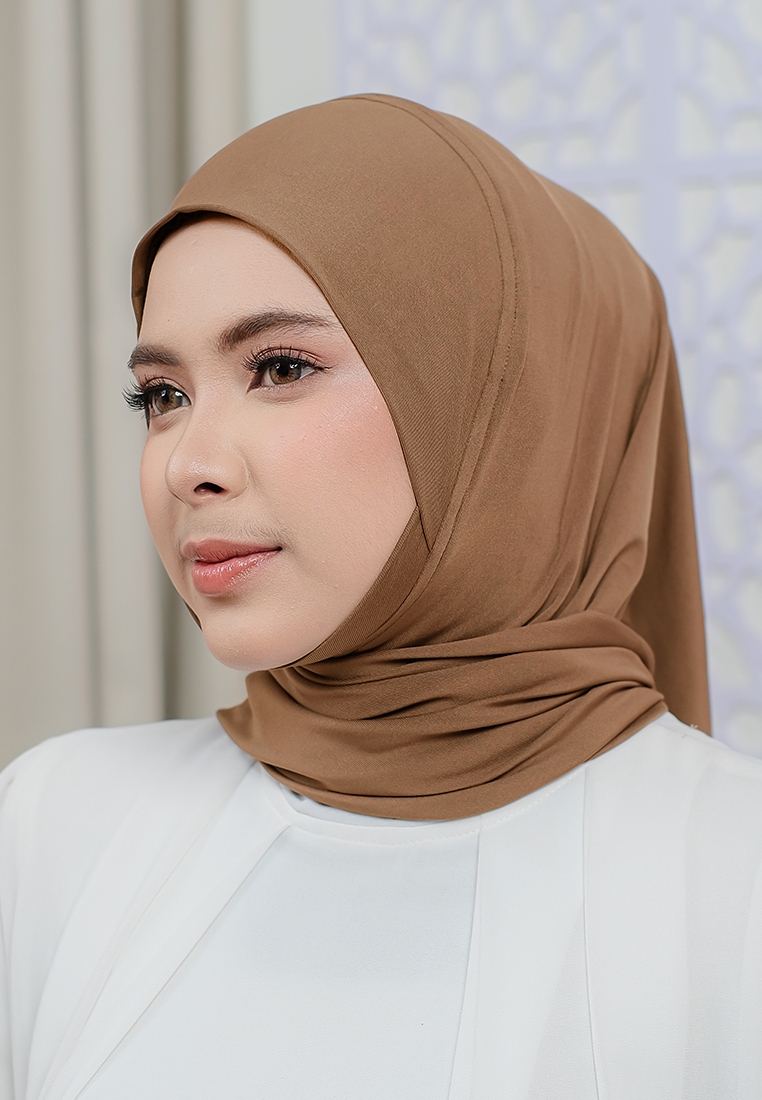 Cantik Kerudung HIJAB INSTAN LUNA - CARAMEL