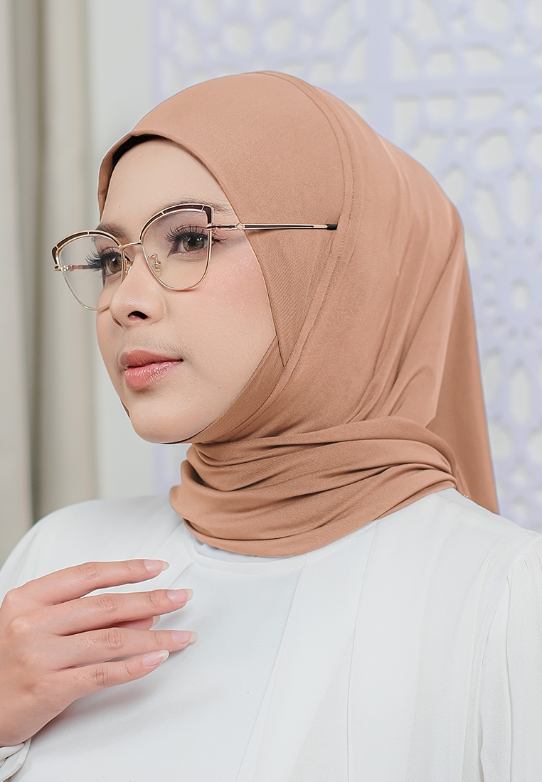 Cantik Kerudung HIJAB INSTAN LUNA - THAI TEA