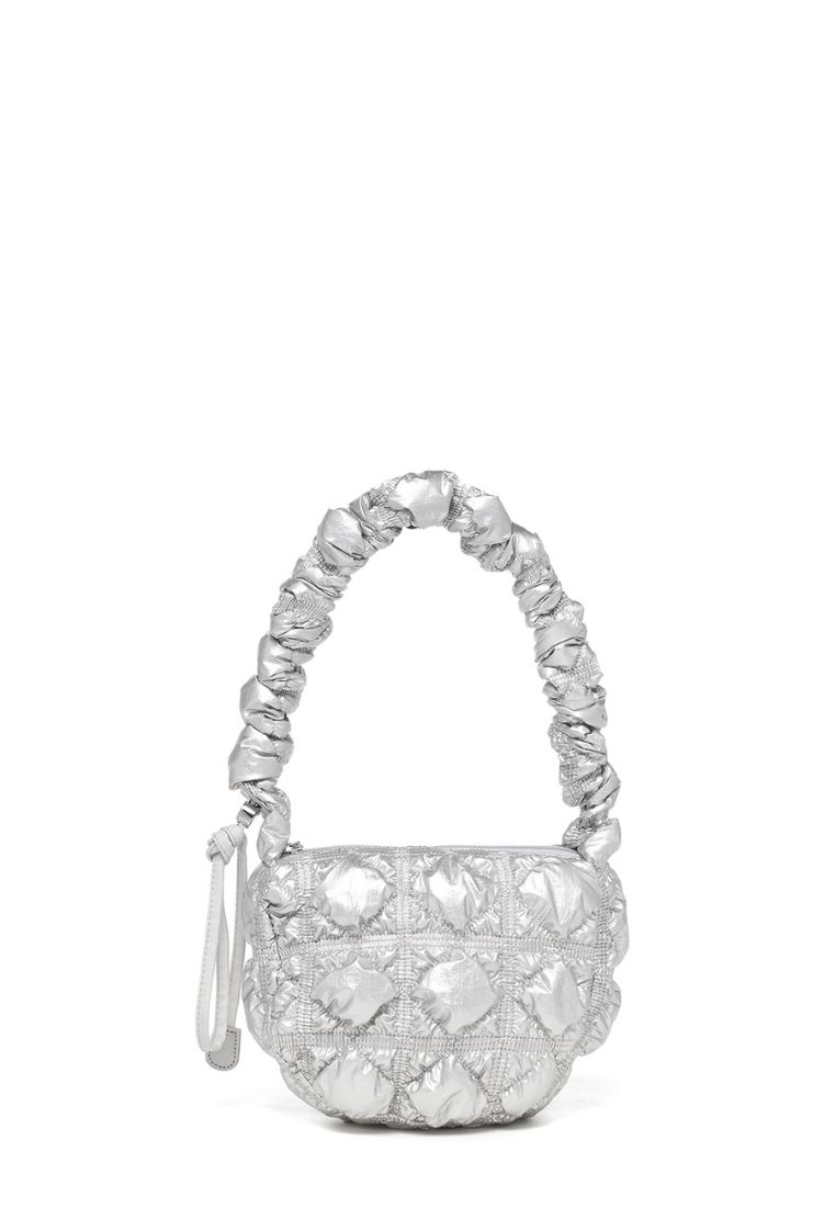 Carlyn Poing Bag - Silver