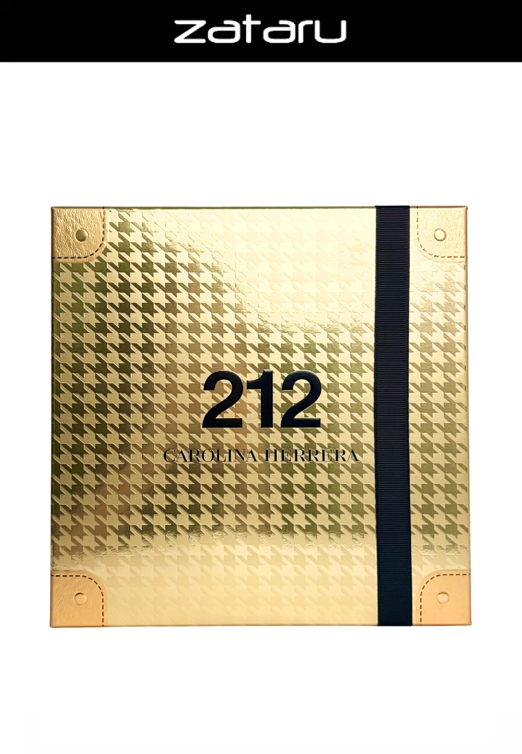 Carolina Herrera 212 Men NYC Man Gift Set  (Parfum Pria)
