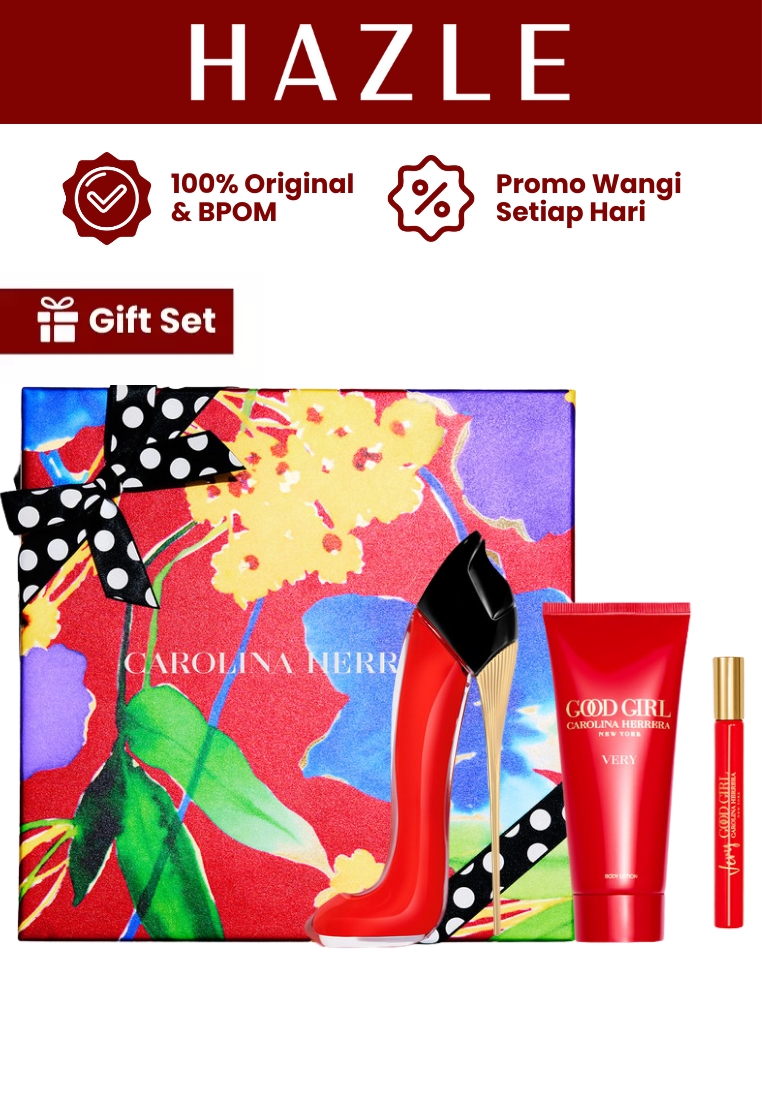 Carolina Herrera [Gift Set] Very Good Girl Woman EDP 80 ml + Body Lotion 100 ml + Travel Spray 10 ml