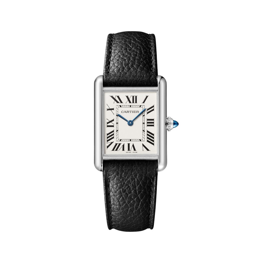 Cartier Tank Must Large 34 - WSTA0136 High Autonomy Quartz Black Leather Strap