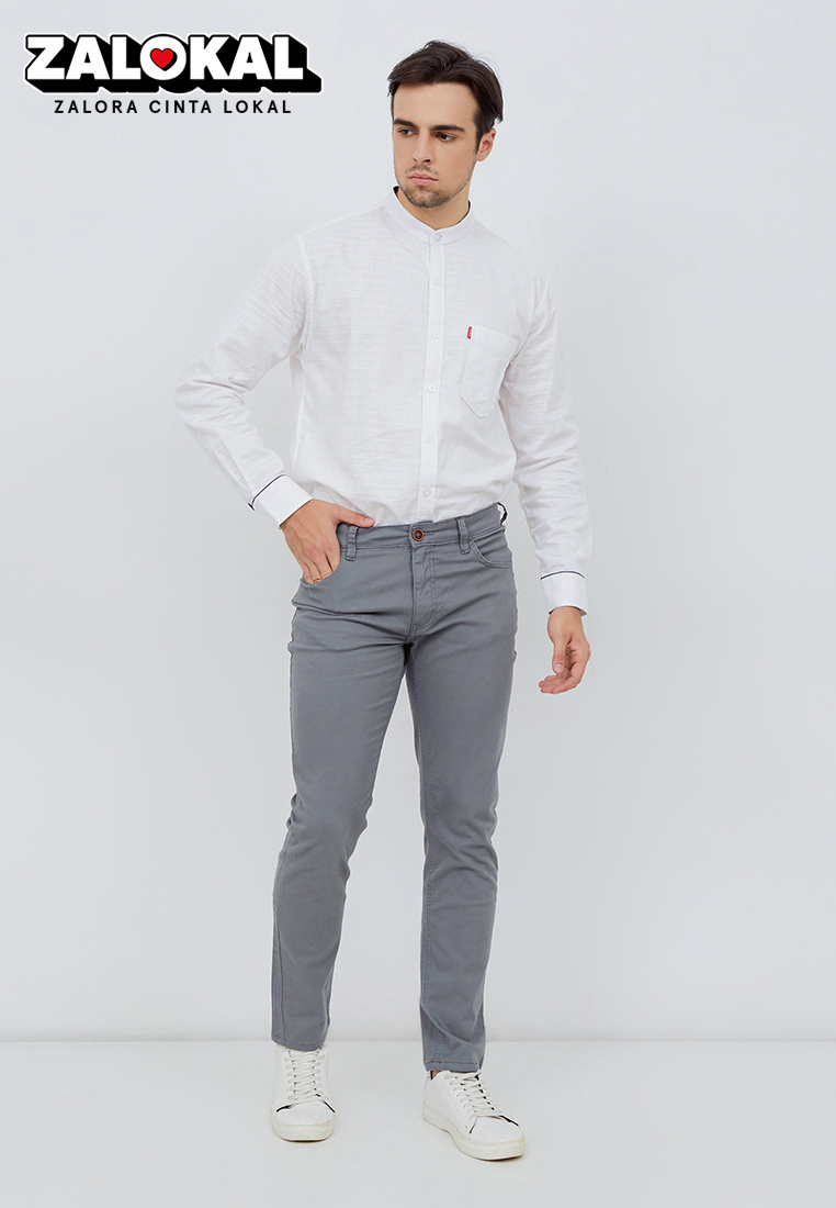 Carvil Jeans Pria EDWIN-GRY