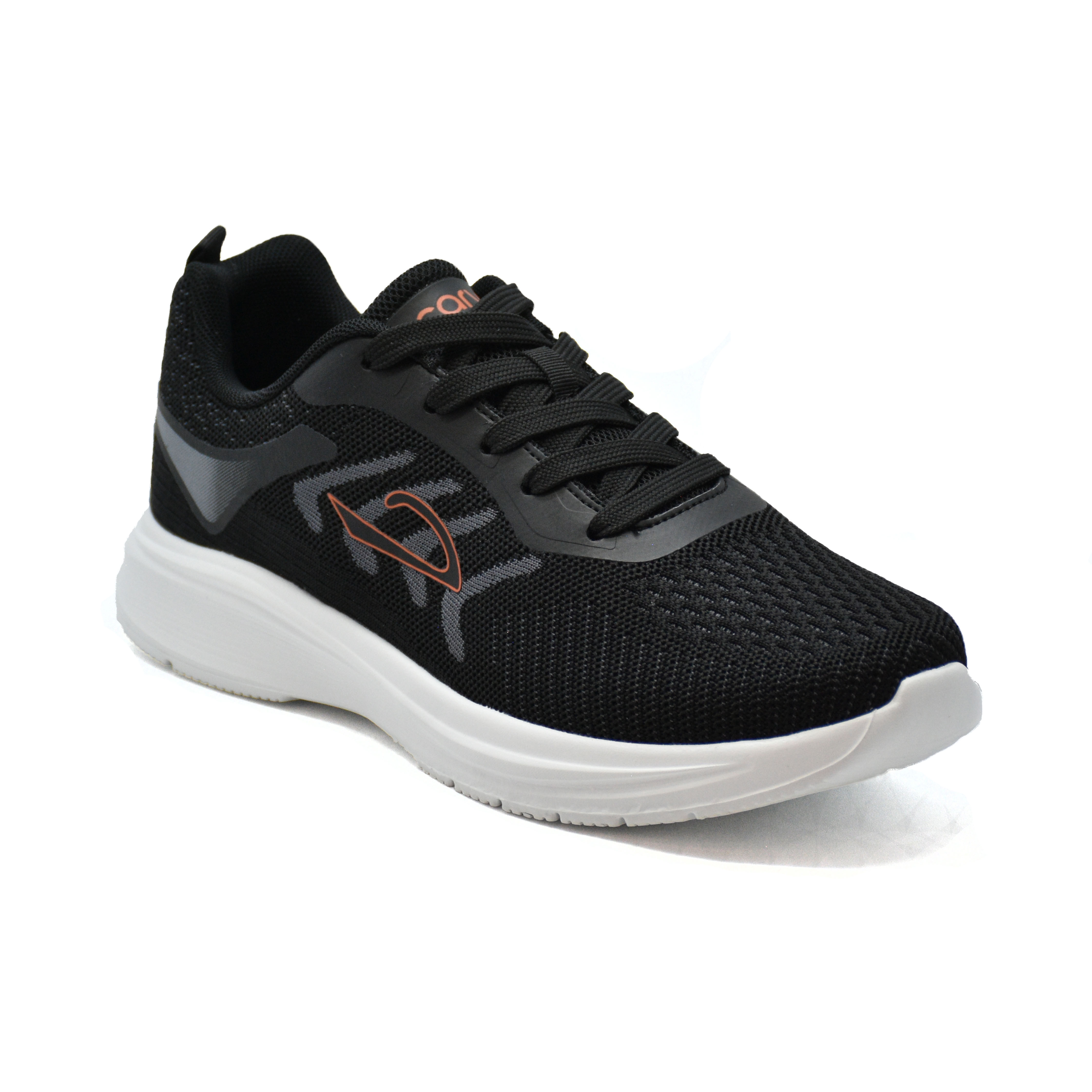 Carvil Sepatu Pria Dizzy-SM Black/White