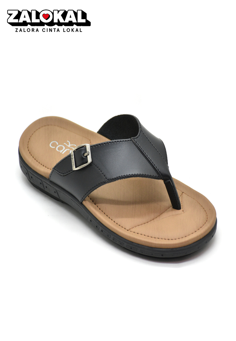 Carvil Sandal Pria Flavo-01 M Black
