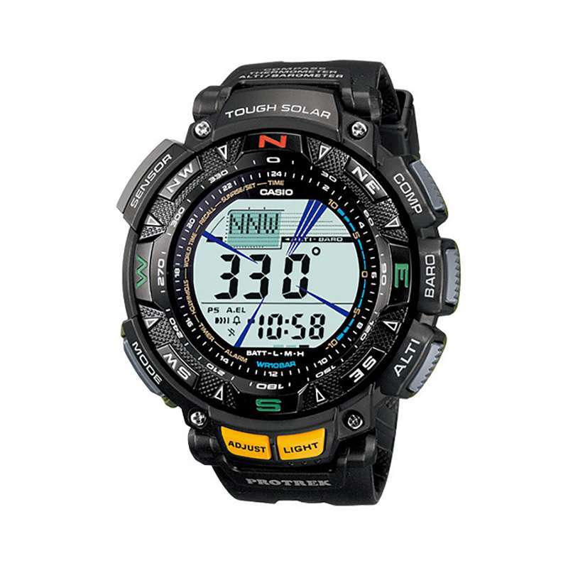 Casio G-Shock PRG-240-1DR Hitam Karet Hitam Cowok