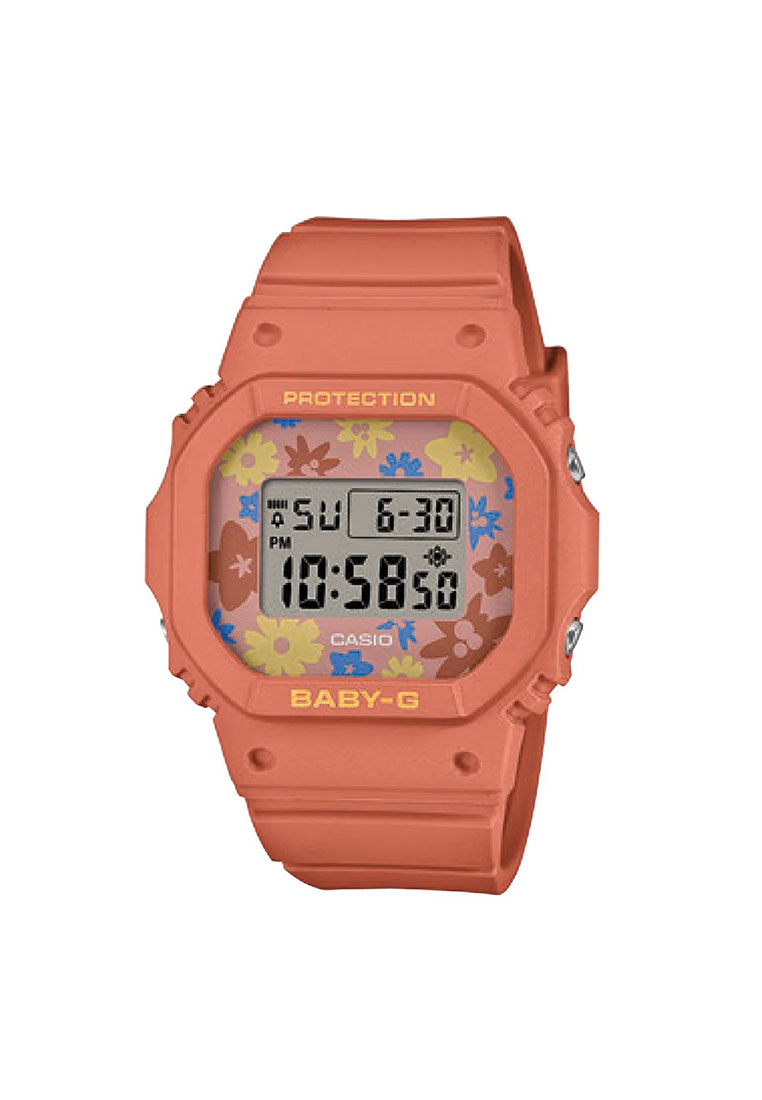 Casio BABY-G Jam Tangan Wanita - Orange - Resin - BGD-565RP-4DR