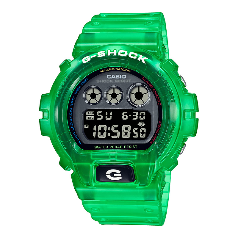 CASIO Jam Tangan Pria Casio G-Shock DW-6900JT-3DR DW6900JT DW-6900JT Retrofuture With A Translucent 