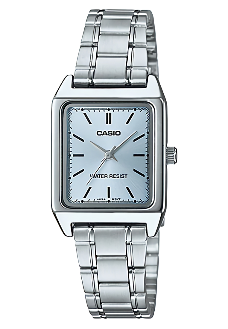 Casio - Jam Tangan Wanita - Silver - Stainless Steel Bracelet - LTP-V007D-2EUDF